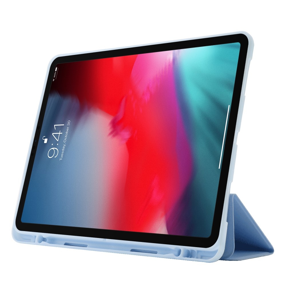 Chytré polohovatelné pouzdro na iPad Pro 11 (2020/21/22) - světlemodré
