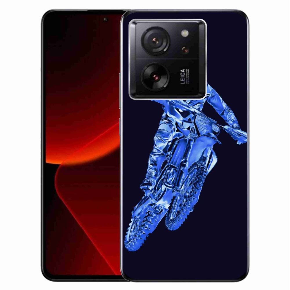 Gelový kryt mmCase na Xiaomi 13T/13T Pro - motocross 1
