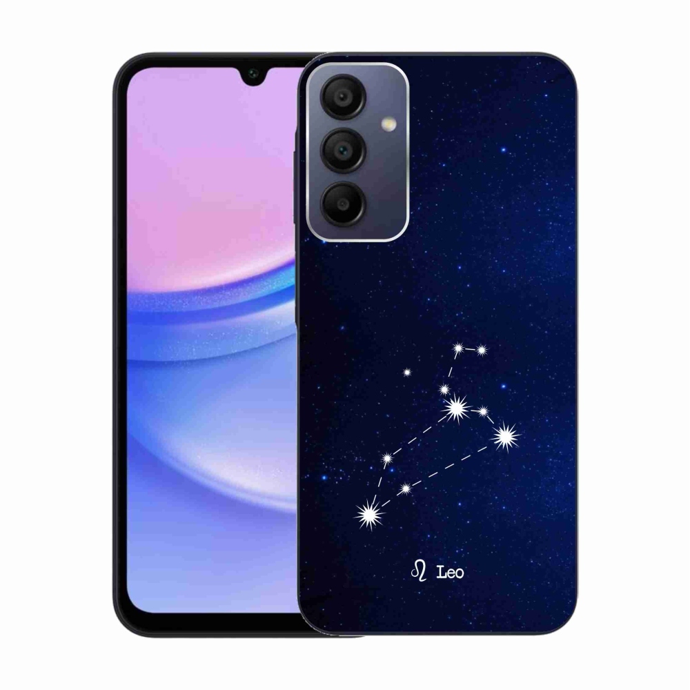 Gelový kryt mmCase na Samsung Galaxy A15 4G/5G - souhvězdí Lva