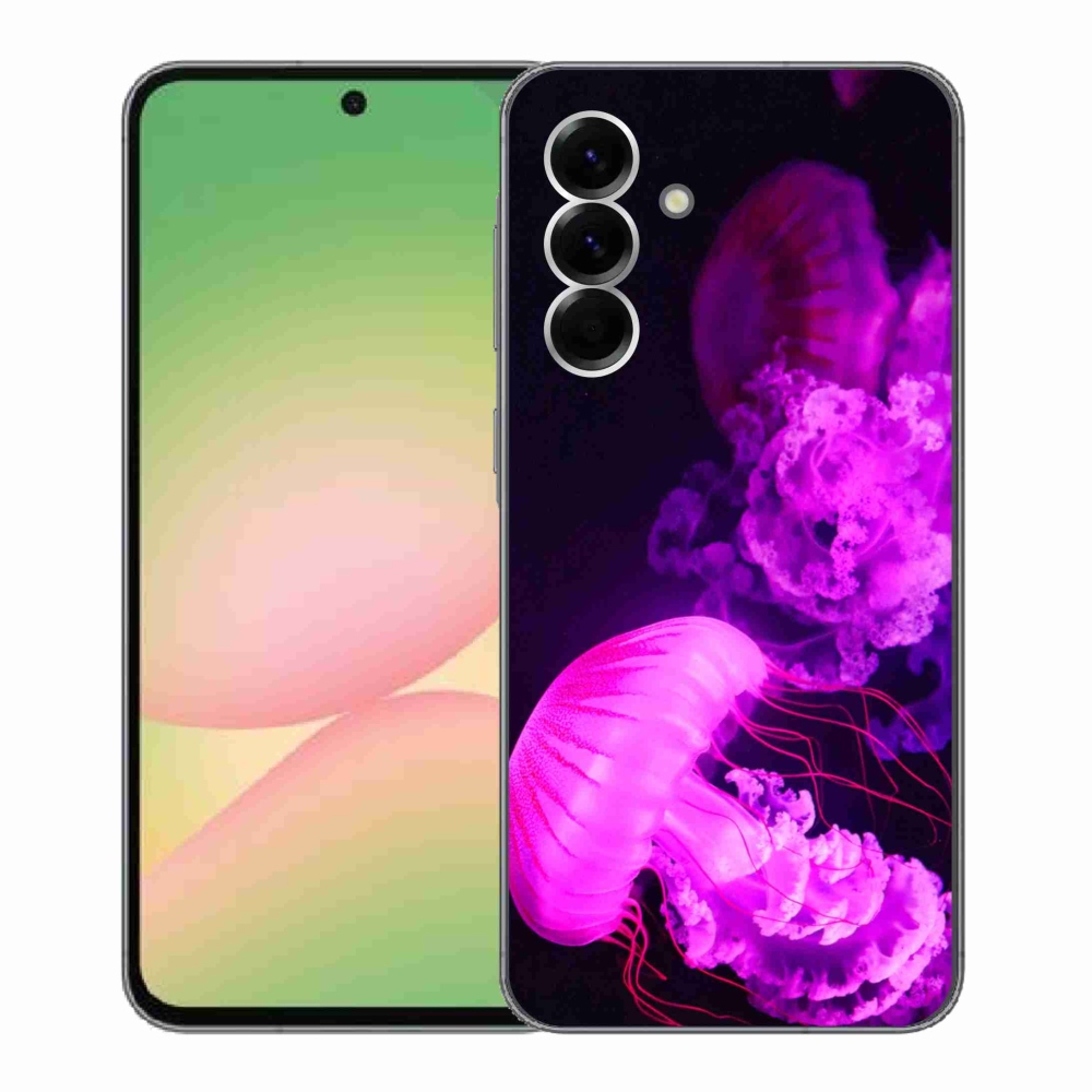 Gelový kryt mmCase na Samsung Galaxy A56 5G - medúza 1