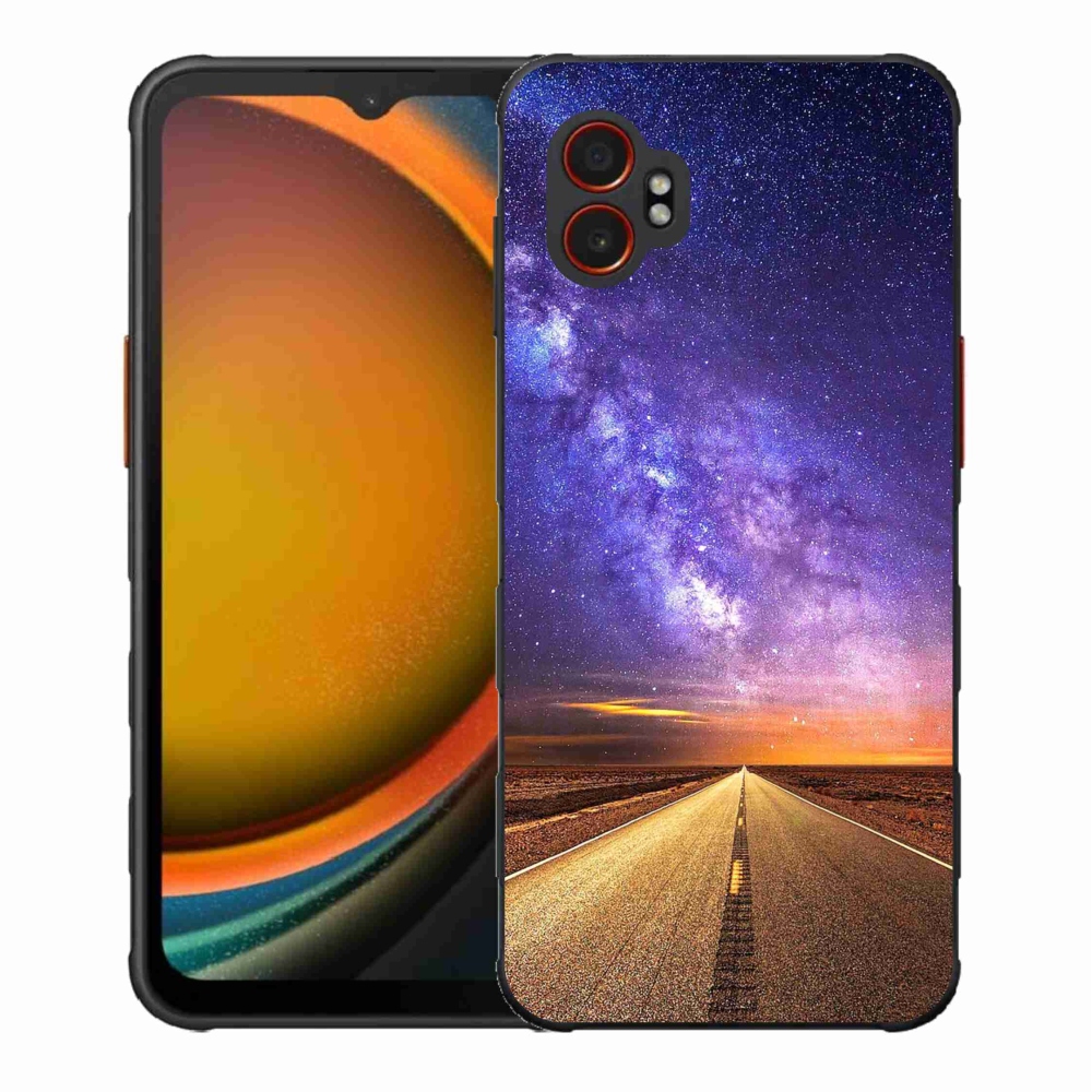 Gelový kryt mmCase na Samsung Galaxy Xcover 7 Pro - americká silnice