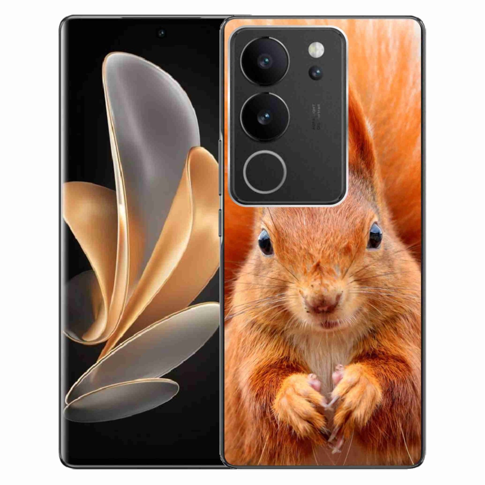 Gelový kryt mmCase na Vivo V29 5G - veverka
