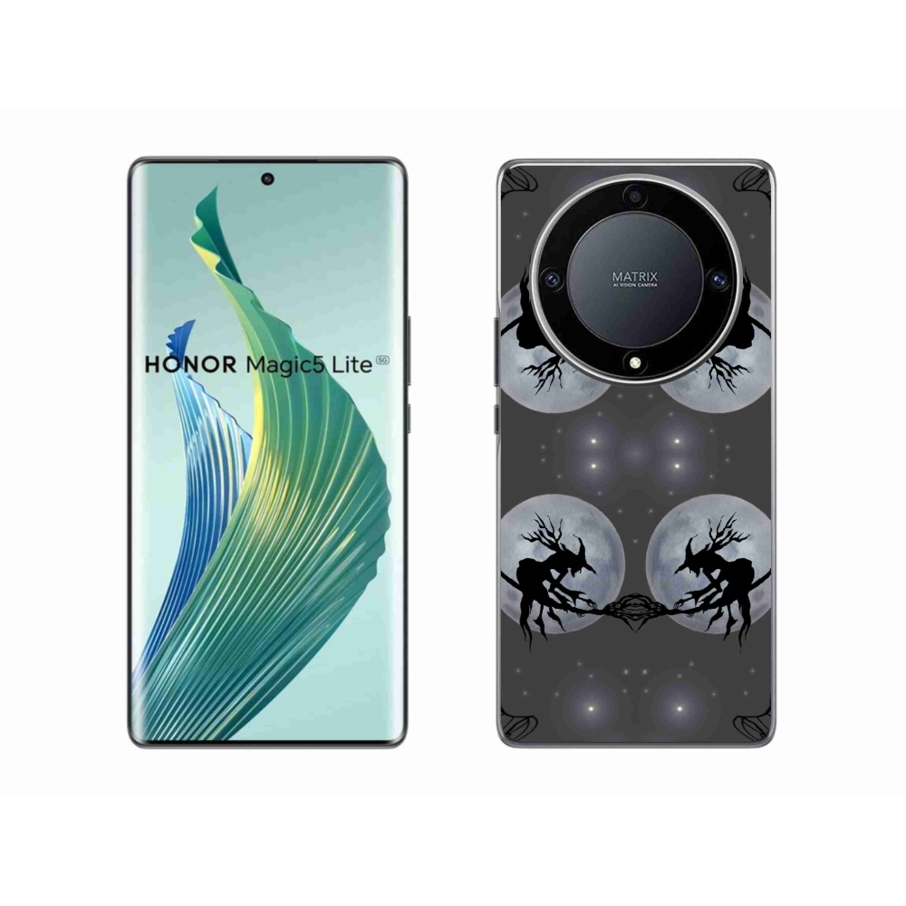 Gelový kryt mmCase na Honor Magic 5 Lite 5G - abstraktní motiv 3