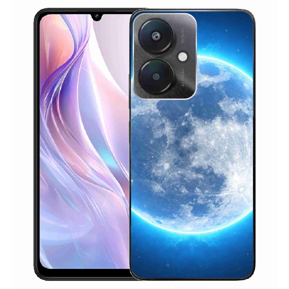Gelový obal mmCase na Xiaomi Redmi 13C 5G - zeměkoule