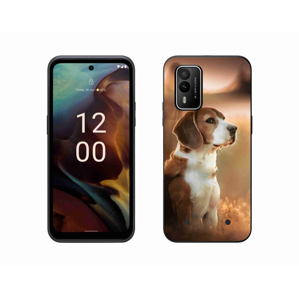 Gelový kryt mmCase na Nokia XR21 - bígl