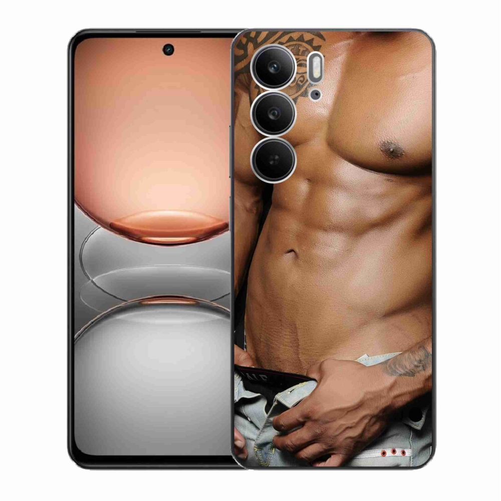 Gelový kryt mmCase na Realme C75 - sexy muž