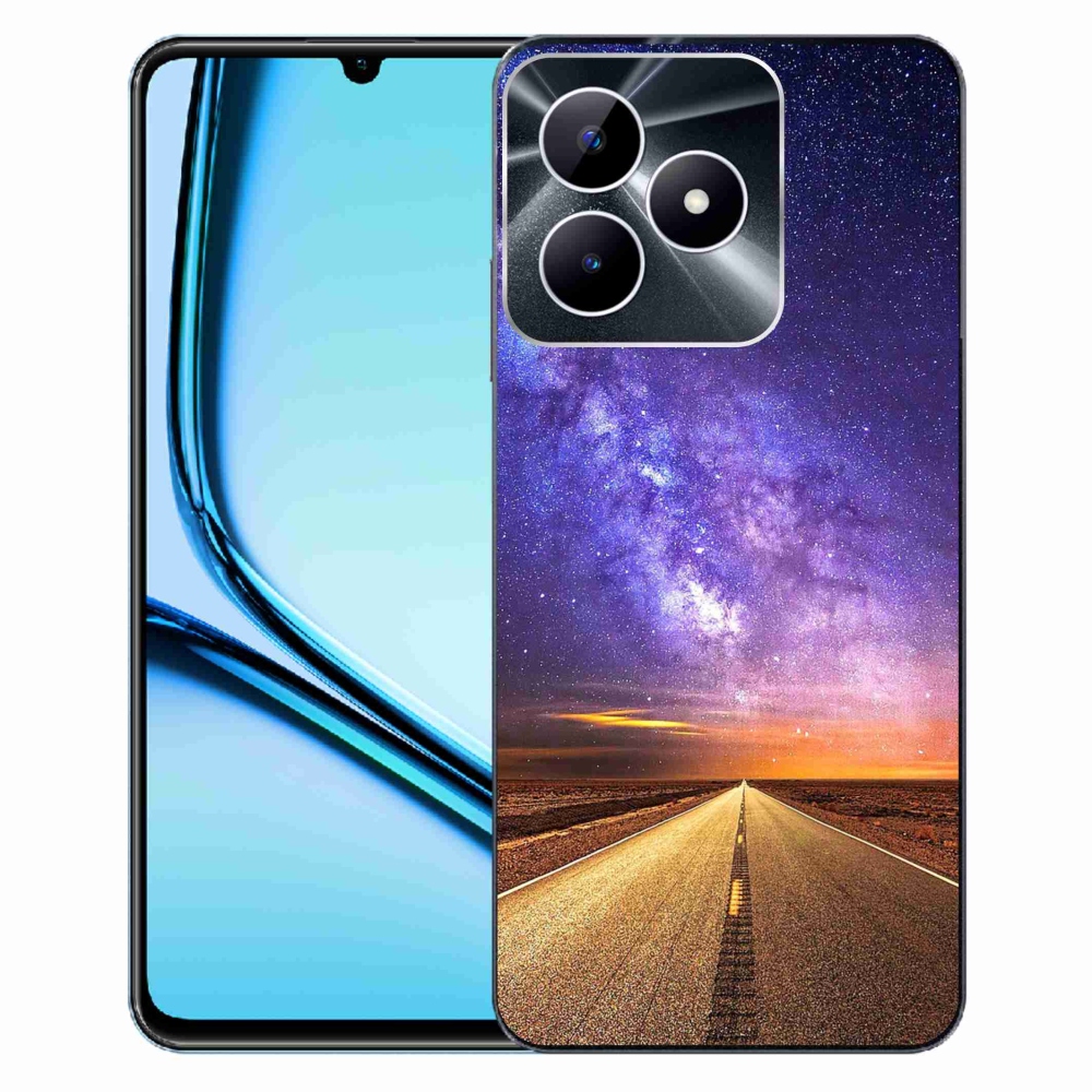 Gelový kryt mmCase na Realme Note 50 - americká silnice