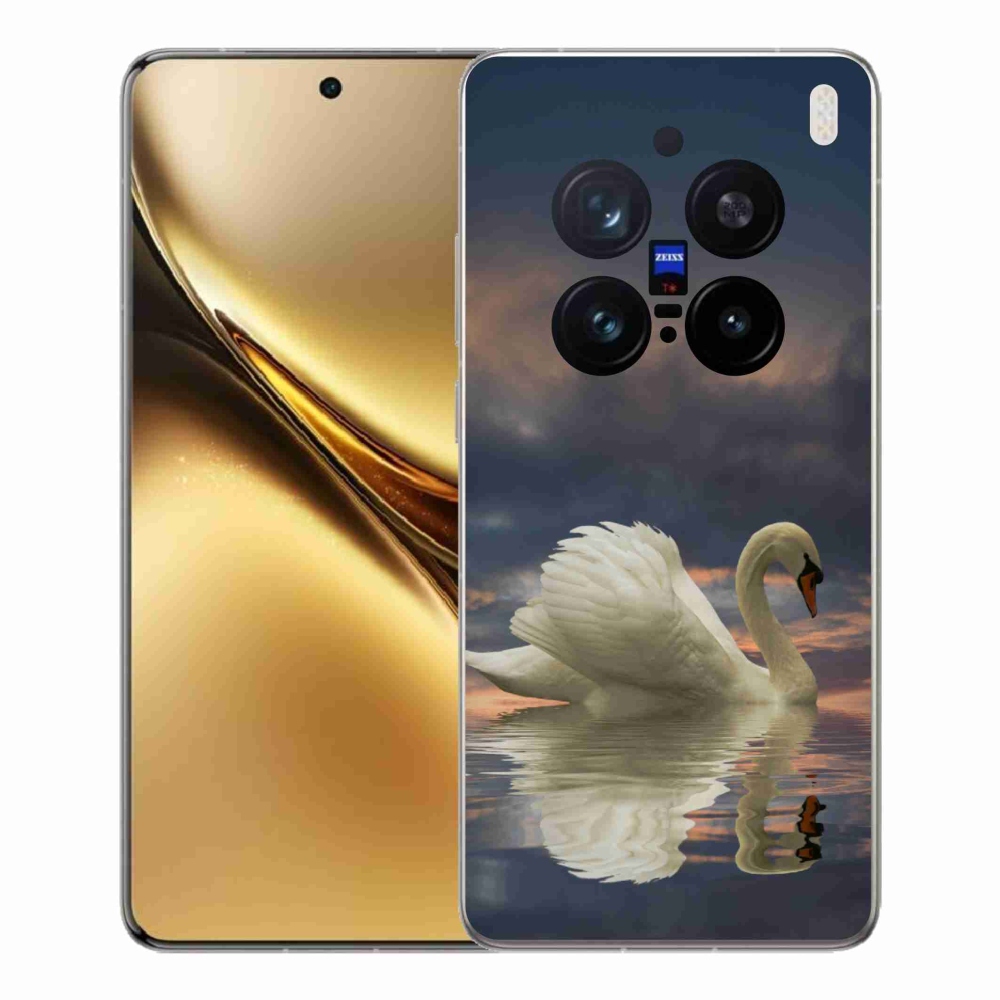 Gelový kryt mmCase na Vivo X200 Pro 5G - labuť