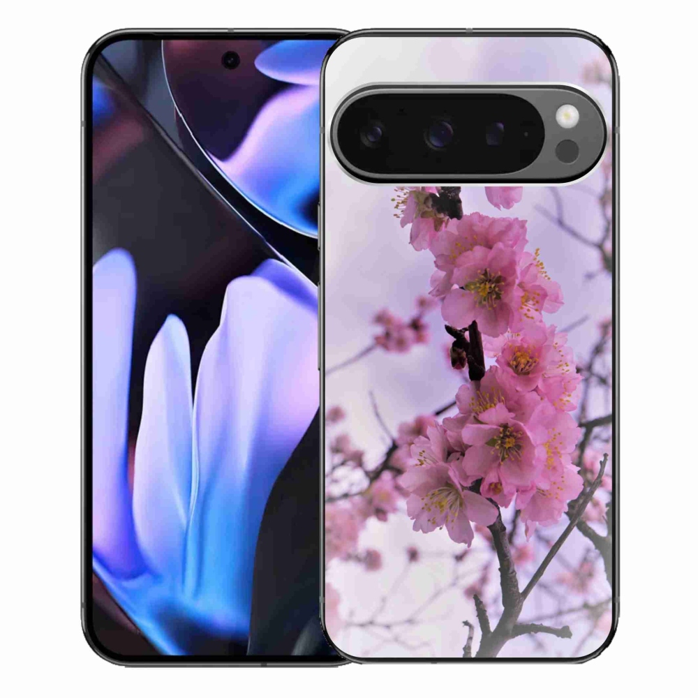 Gelový kryt mmCase na Google Pixel 9 Pro XL - květiny 7