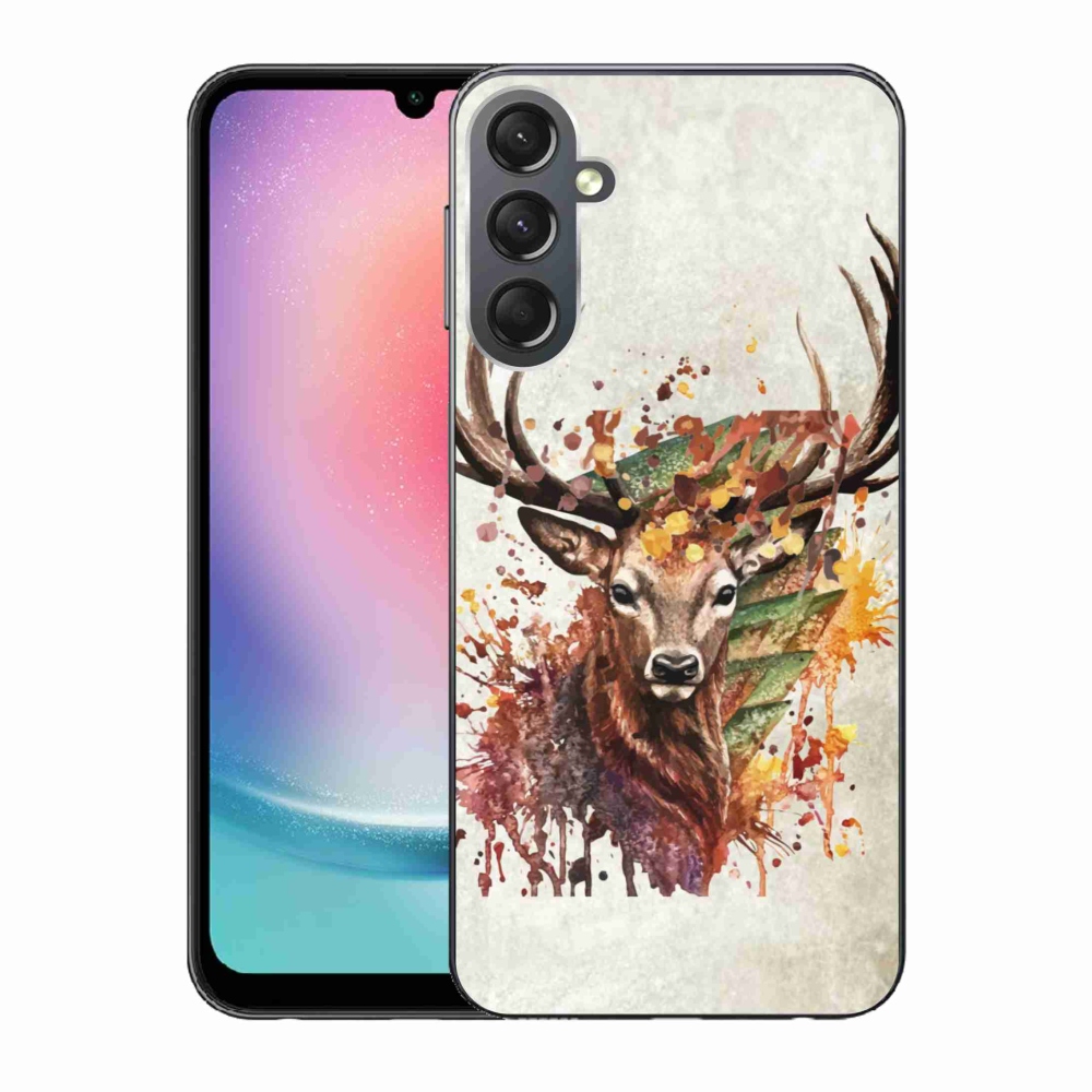 Gelový obal mmCase na Samsung Galaxy A24 - jelen 1