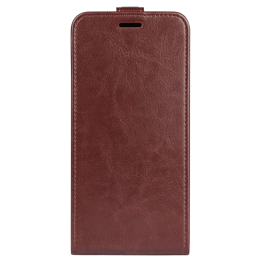 Vertical knížkové pouzdro na Honor Magic 7 Lite 5G - hnědé