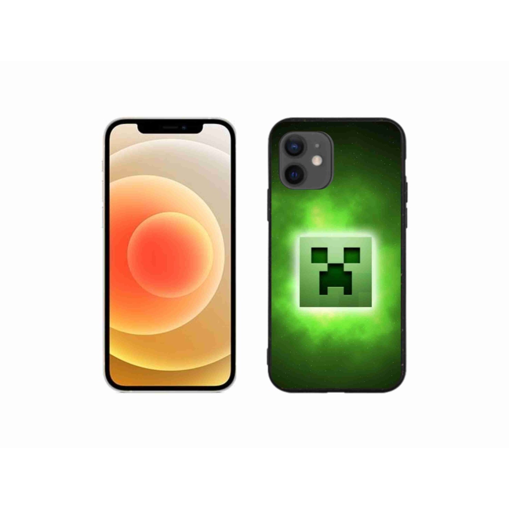 Gelový kryt mmCase na iPhone 12 mini - minecraft