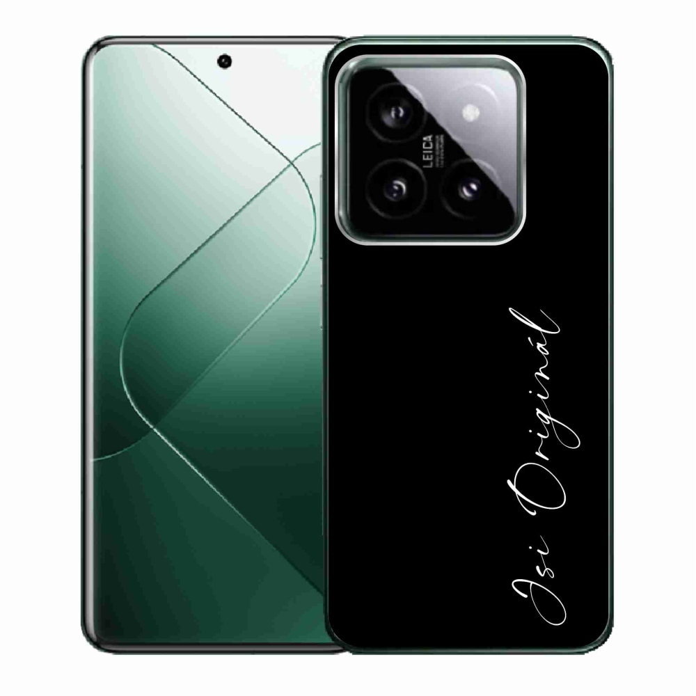 Gelový kryt mmCase na Xiaomi 14 - jsi originál černé pozadí