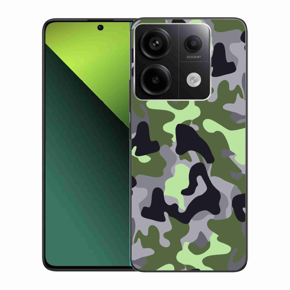 Gelový kryt mmCase na Xiaomi Redmi Note 13 Pro 5G/Poco X6 5G - maskáčový vzor 7