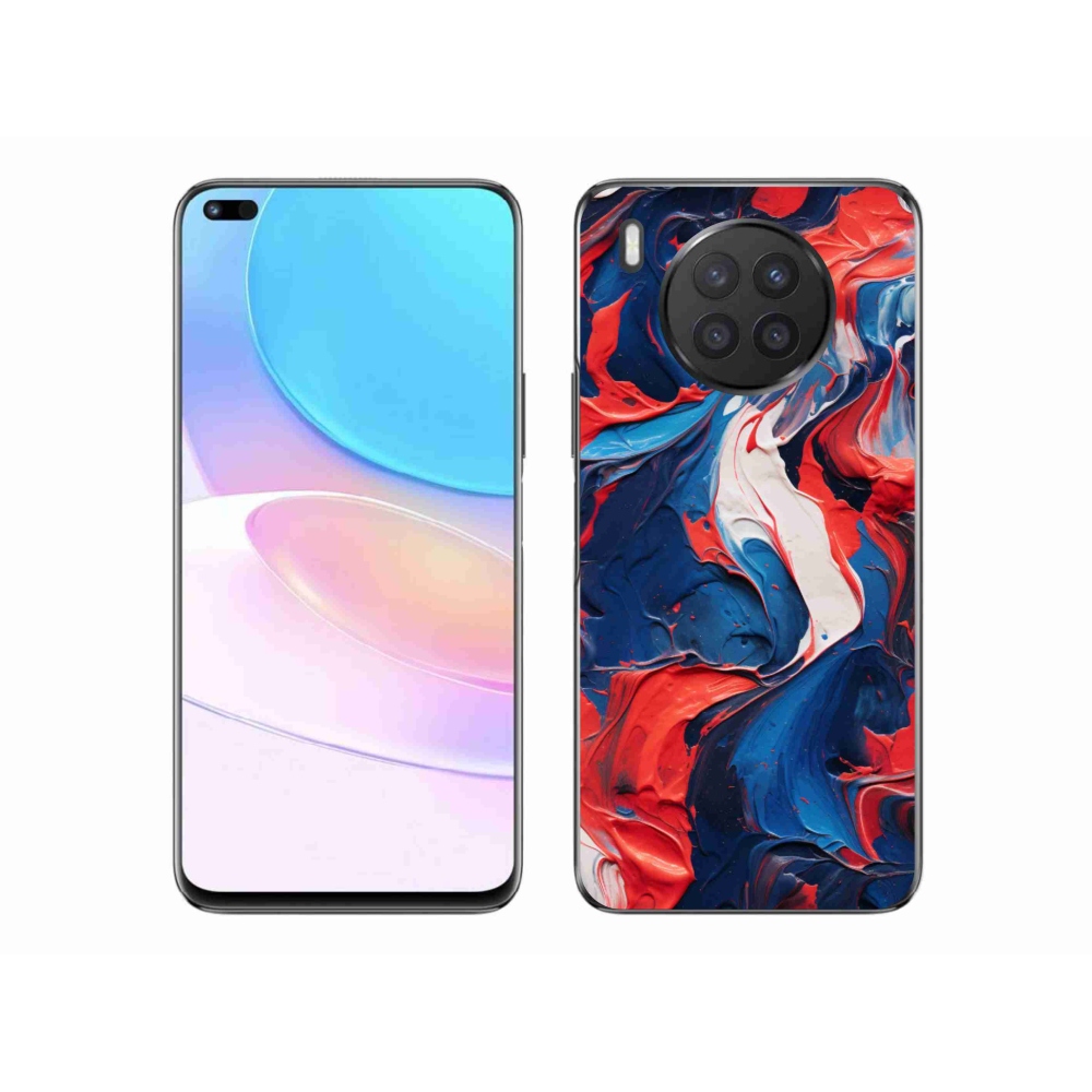 Gelový kryt mmCase na Huawei Nova 8i - abstraktní motiv 7