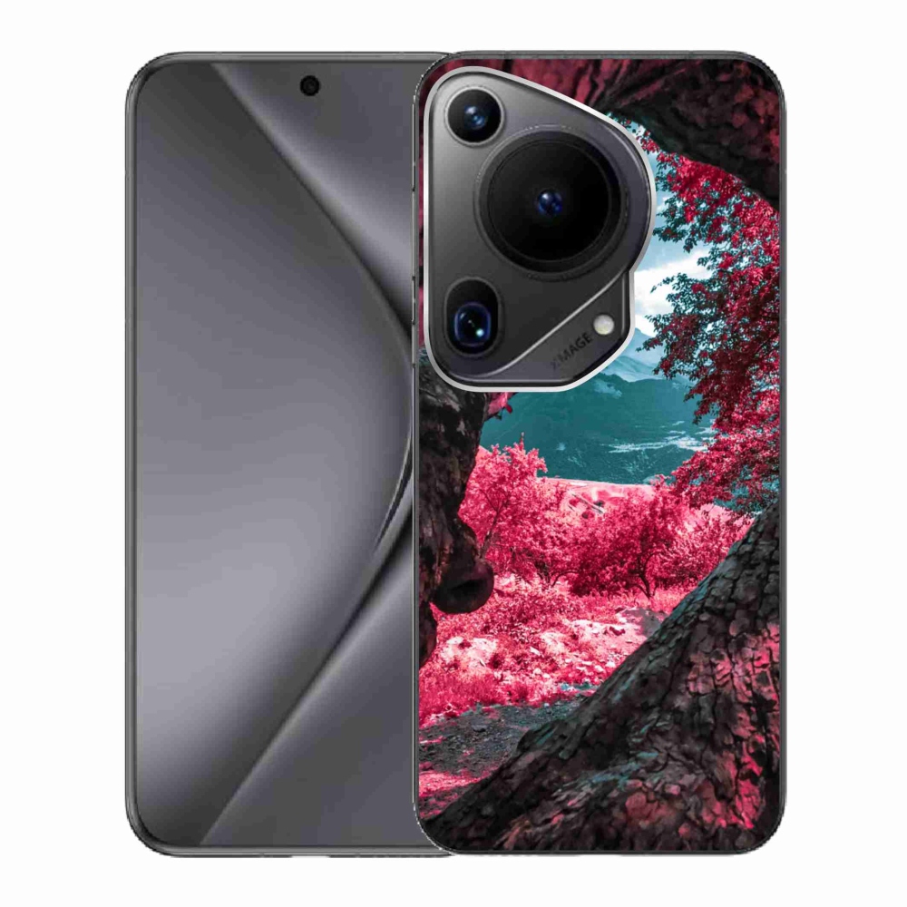 Gelový kryt mmCase na Huawei Pura 70 Ultra - výhled na hory