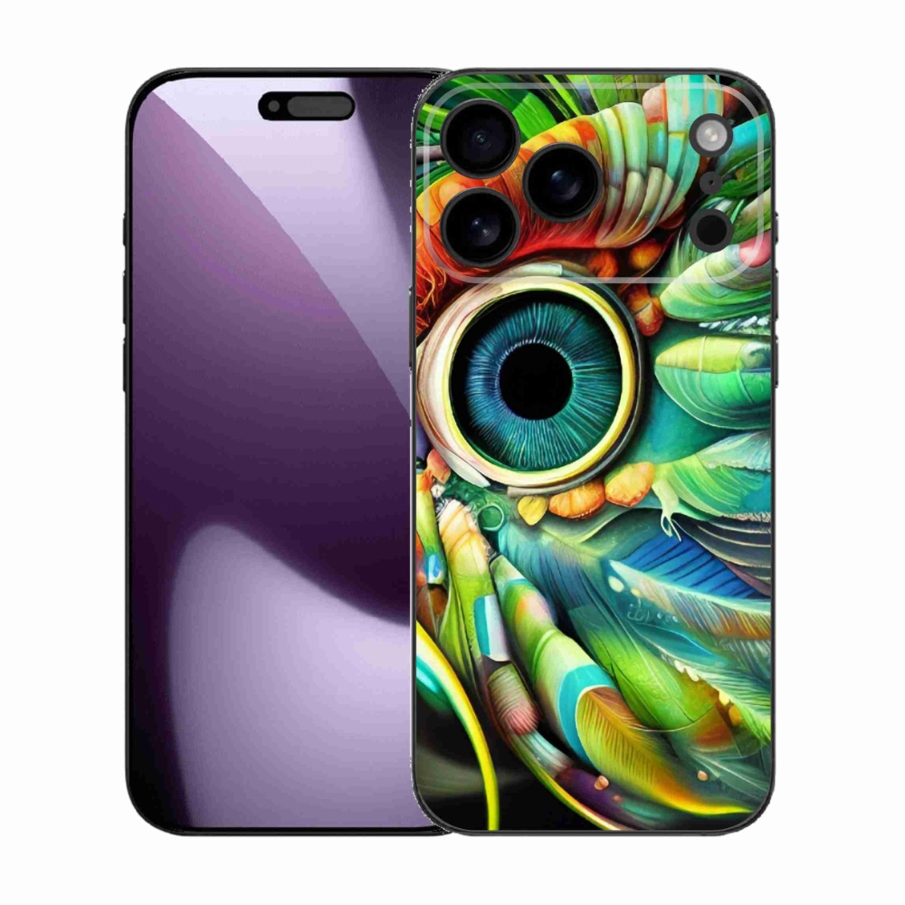 Gelový kryt mmCase na iPhone 17 Pro Max - abstraktní motiv 18