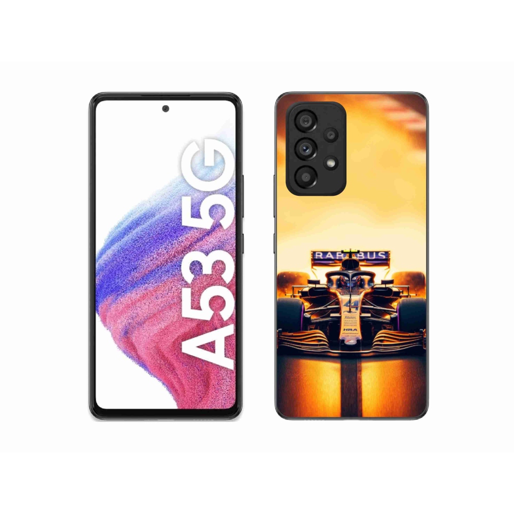 Gelový kryt mmCase na Samsung Galaxy A53 5G - formule