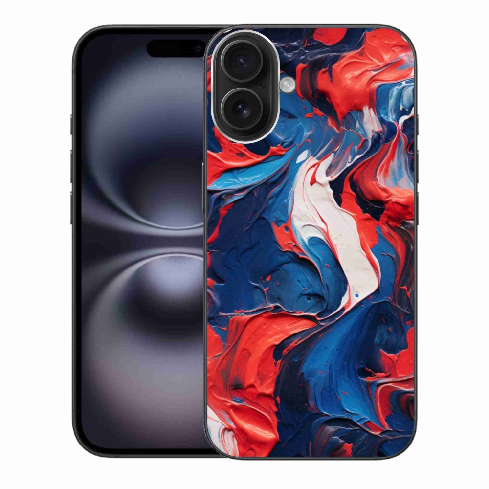 Gelový kryt mmCase na iPhone 16 Plus - abstraktní motiv 7