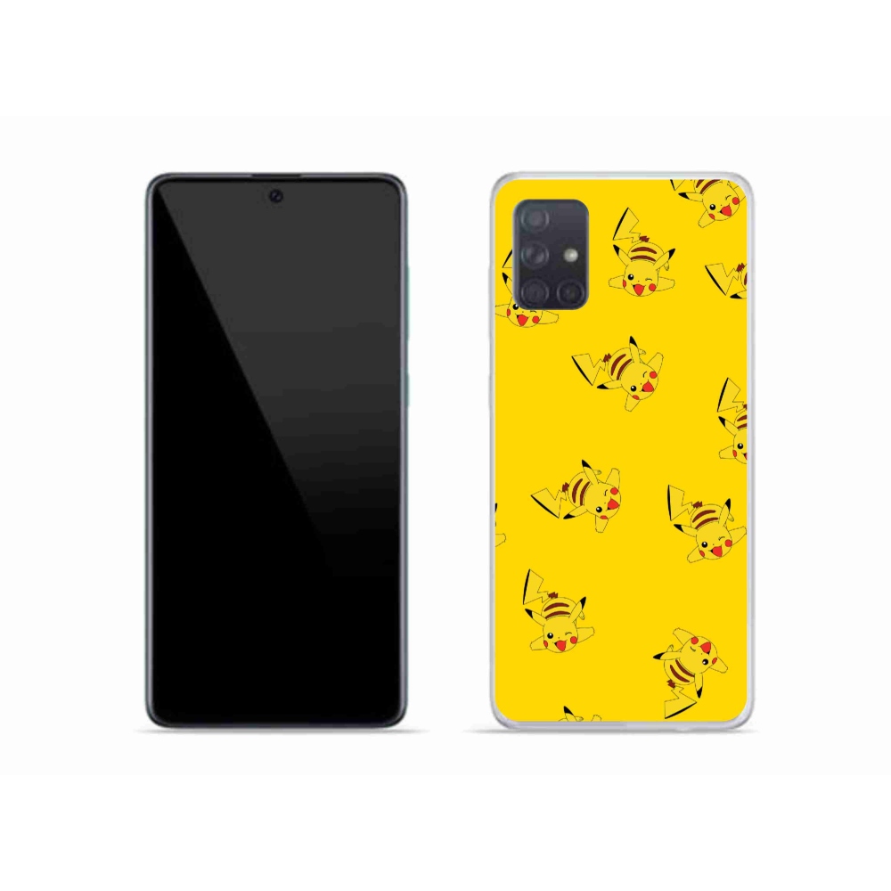 Gelový kryt mmCase na Samsung Galaxy A51 - pikachu