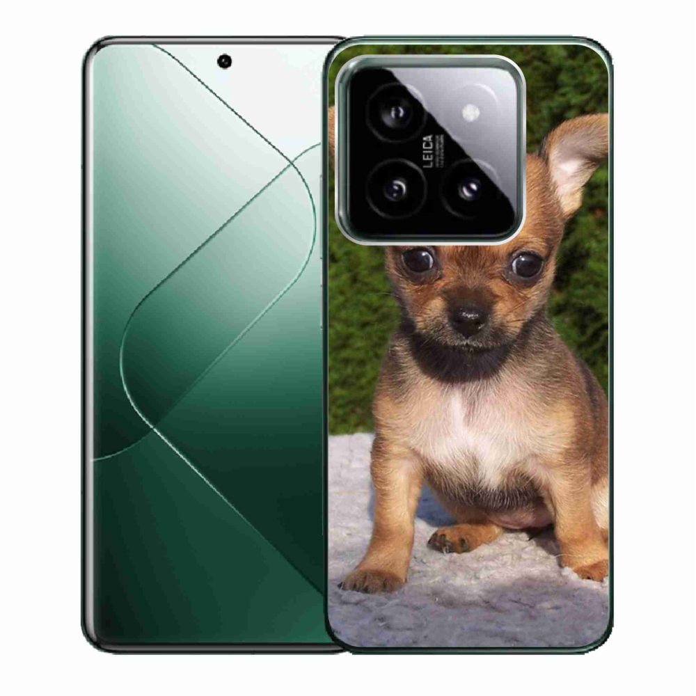 Gelový obal mmCase na Xiaomi 14 - čivava 3
