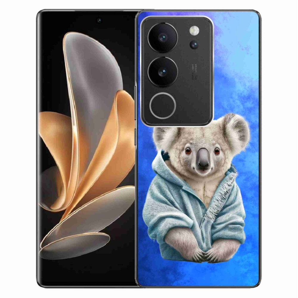 Gelový kryt mmCase na Vivo V29 5G - koala ve svetru