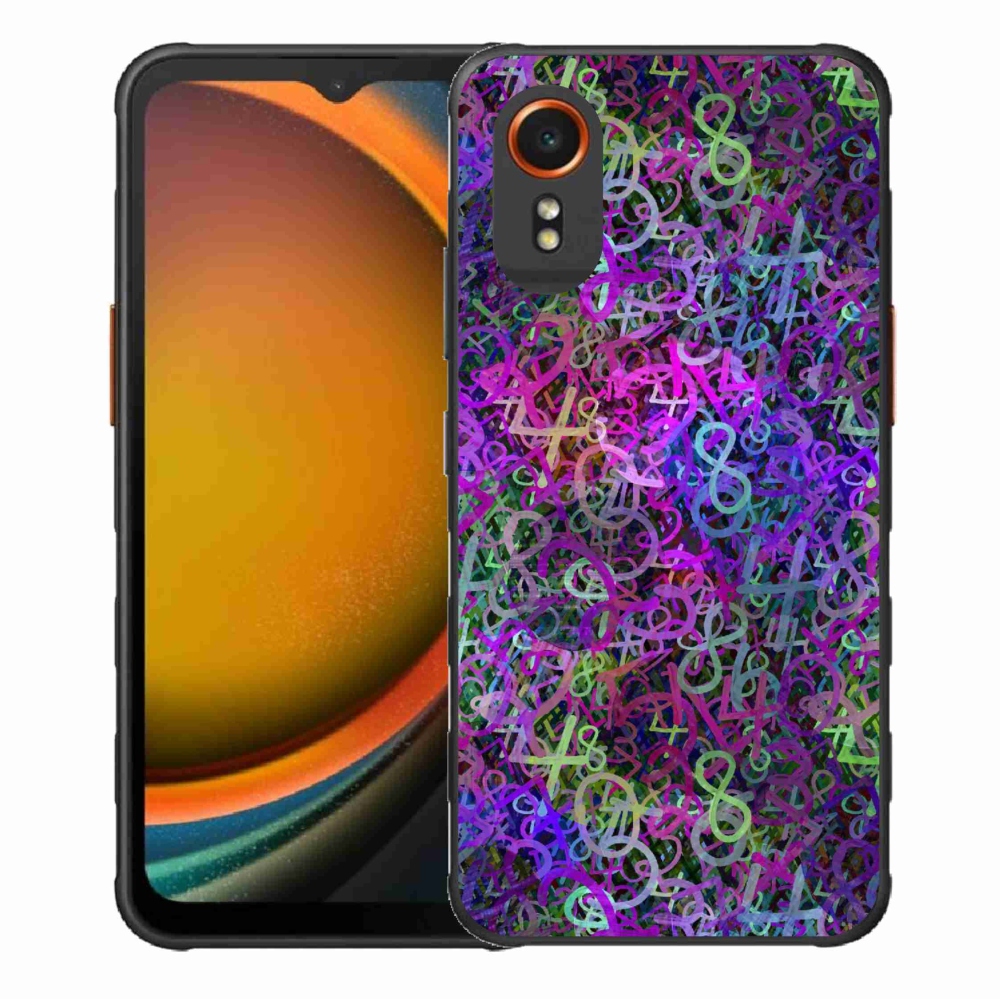 Gelový kryt mmCase na Samsung Galaxy Xcover 7 - abstraktní motiv 25