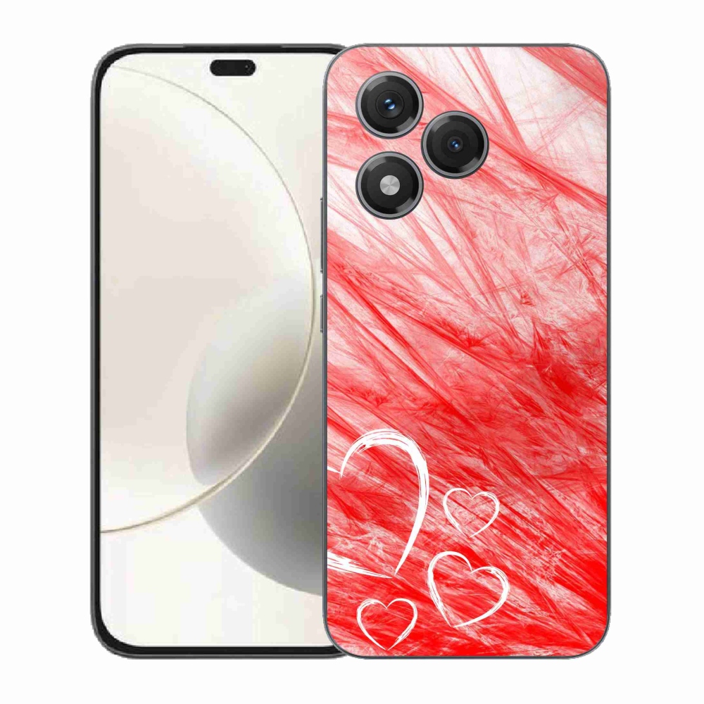 Gelový kryt mmCase na Honor 400 Lite - heart