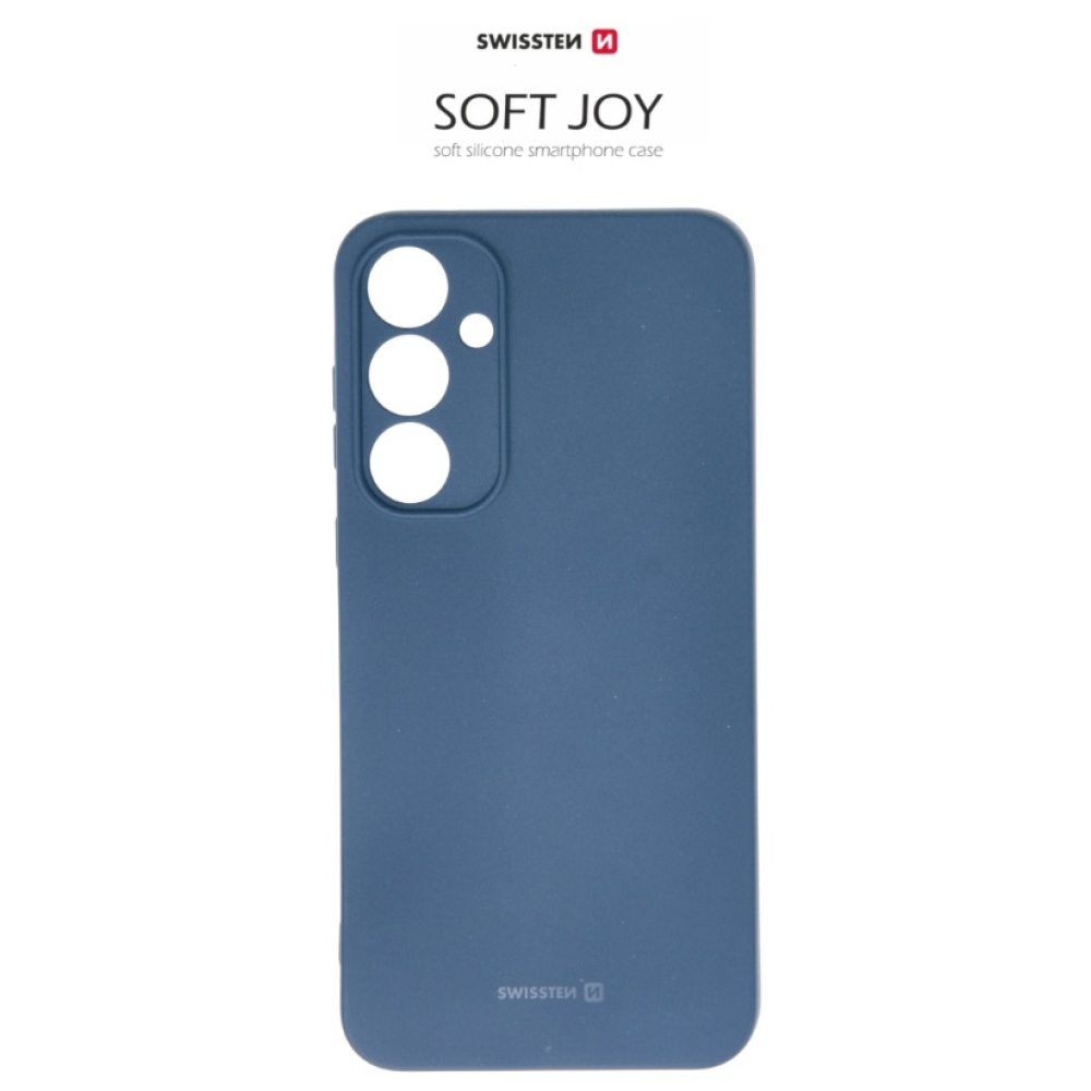 Gelový obal Swissten Soft Joy na Samsung Galaxy A55 5G - modrý