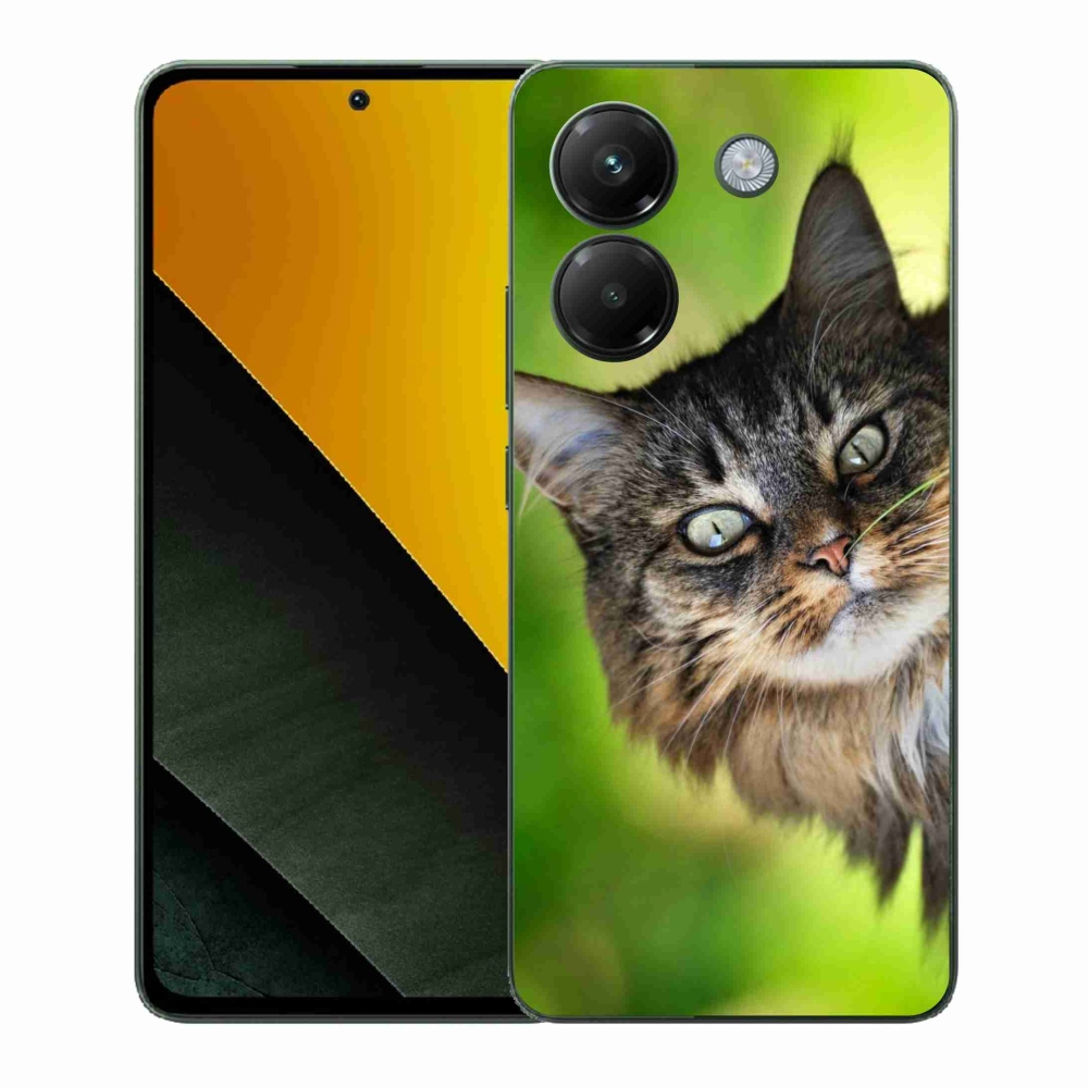 Gelový kryt mmCase na Xiaomi Poco M7 Pro 5G - kočka 3