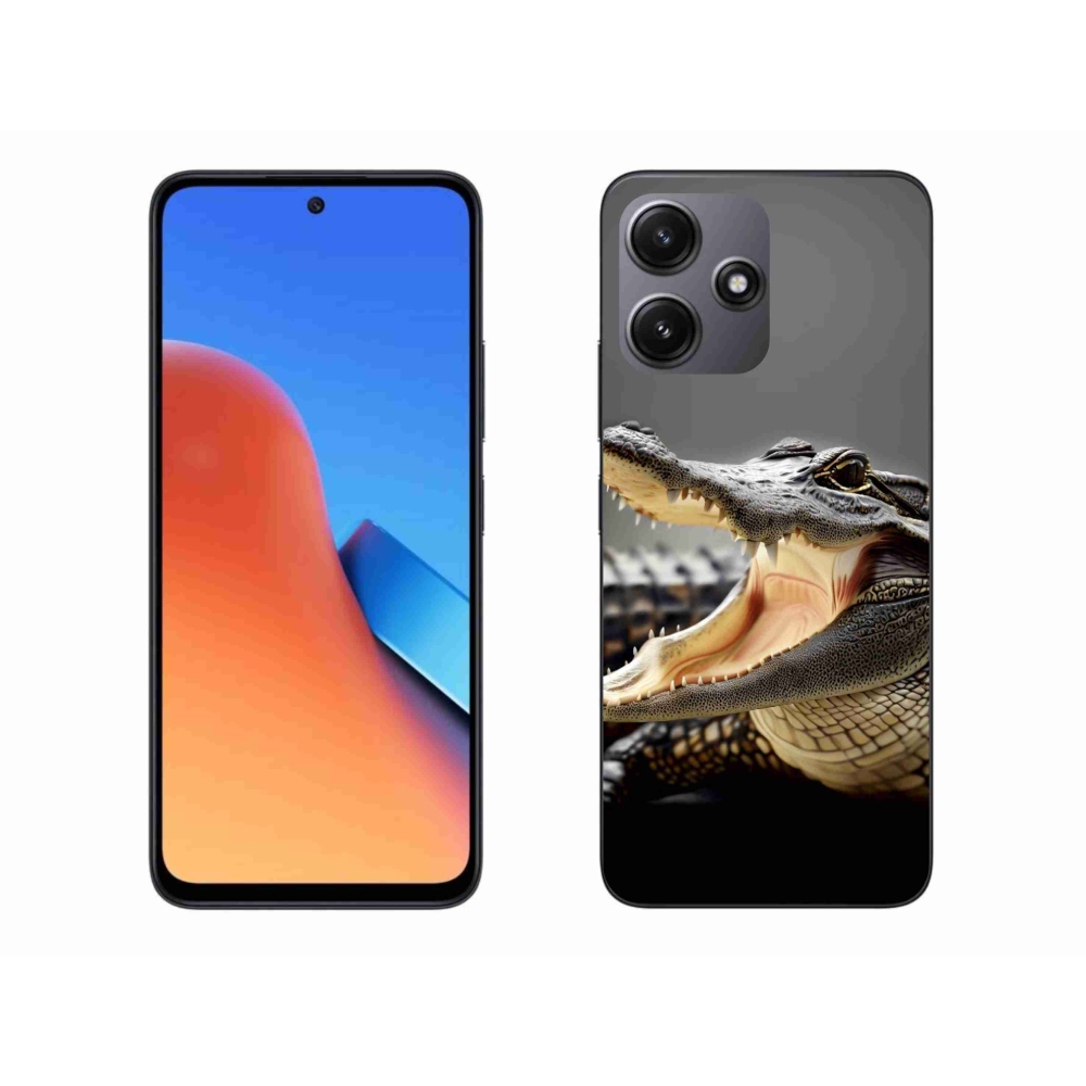 Gelový kryt mmCase na Xiaomi Redmi 12 5G - krokodýl