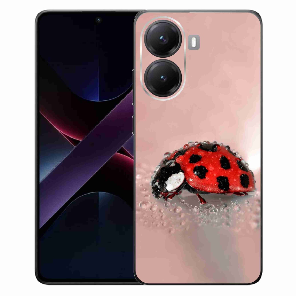 Gelový kryt mmCase na Xiaomi Poco X7 Pro 5G - beruška