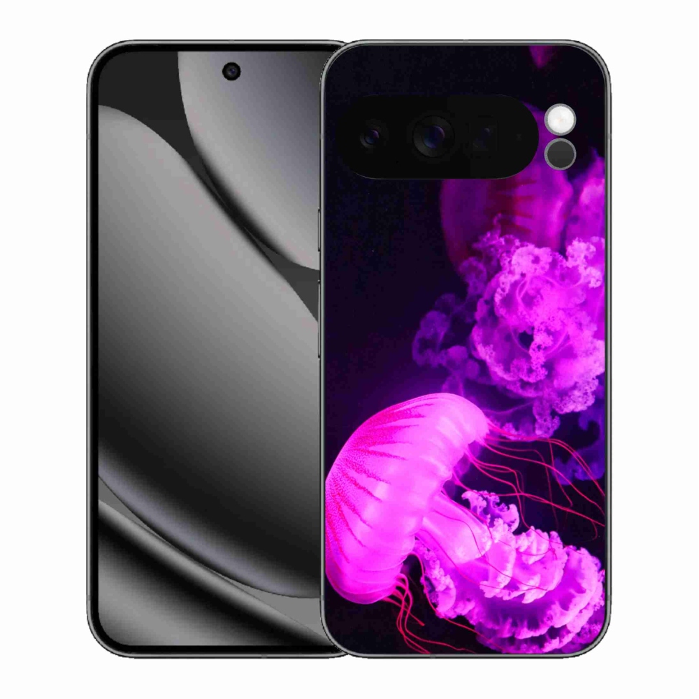 Gelový kryt mmCase na Google Pixel 10 Pro XL - medúza 1