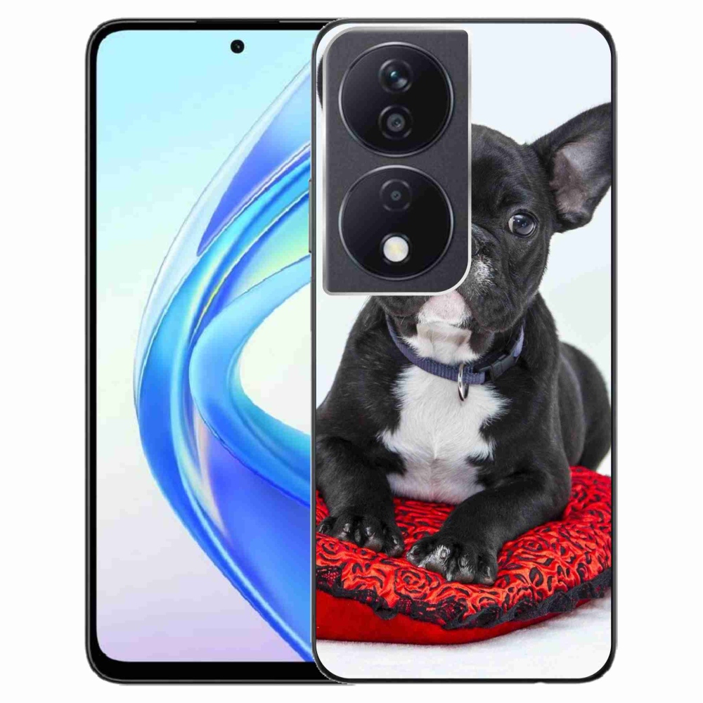 Gelový obal mmCase na Honor X7b/Honor 90 Smart - buldok