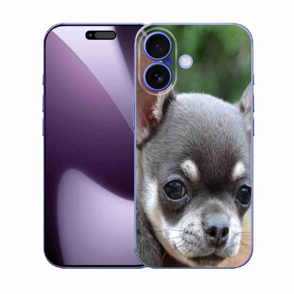 Gelový kryt mmCase na iPhone 17 - čivava