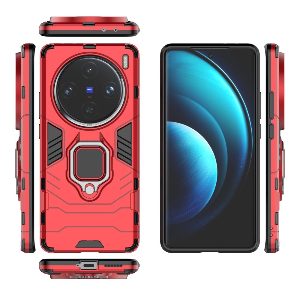 Guardy odolný kryt na Vivo X100 Pro 5G - červený