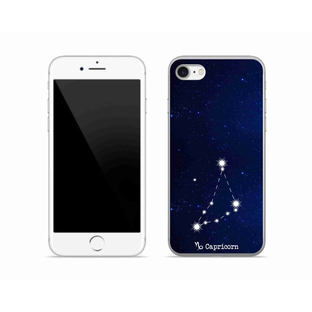 Gelový kryt mmCase na iPhone SE (2022) - souhvězdí Kozoroha