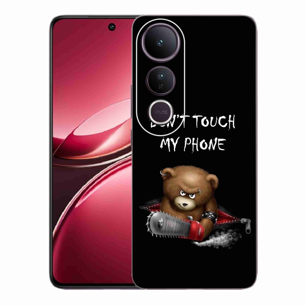 Gelový kryt mmCase na Vivo V50 Lite 4G/5G - nesahej na telefon
