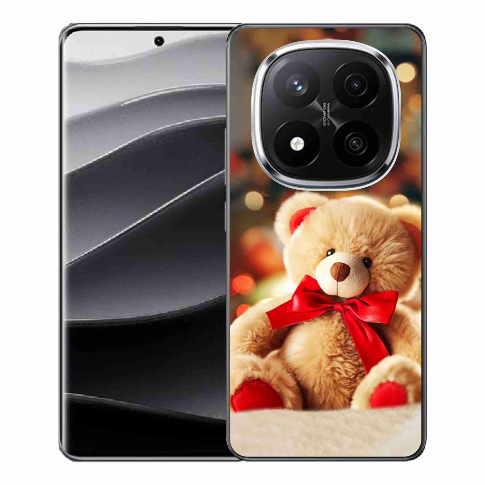 Gelový kryt mmCase na Xiaomi Redmi Note 14 Pro+ 5G - plyšový medvídek
