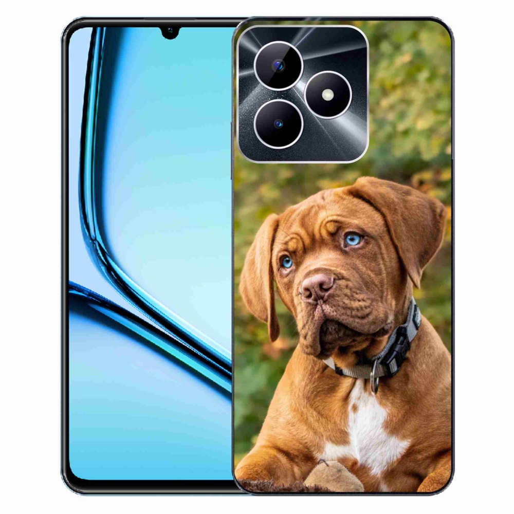 Gelový kryt mmCase na Realme Note 50 - štěně 