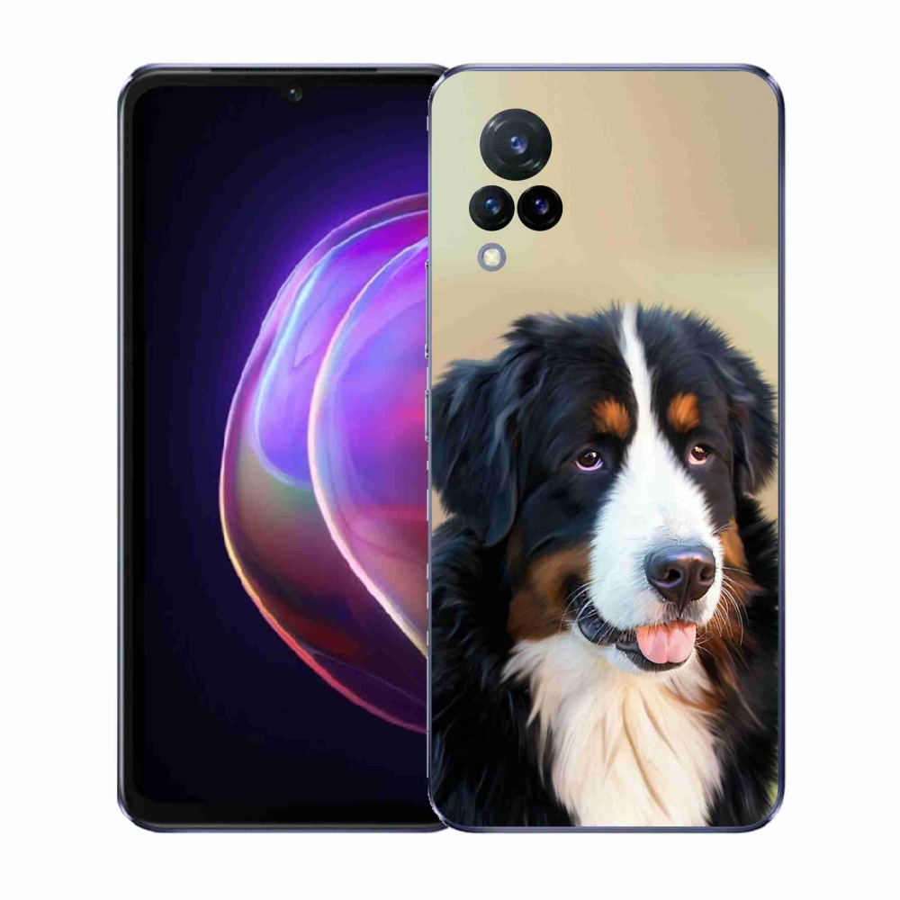 Gelový kryt mmCase na Vivo V21 4G/5G - bernský salašnický pes