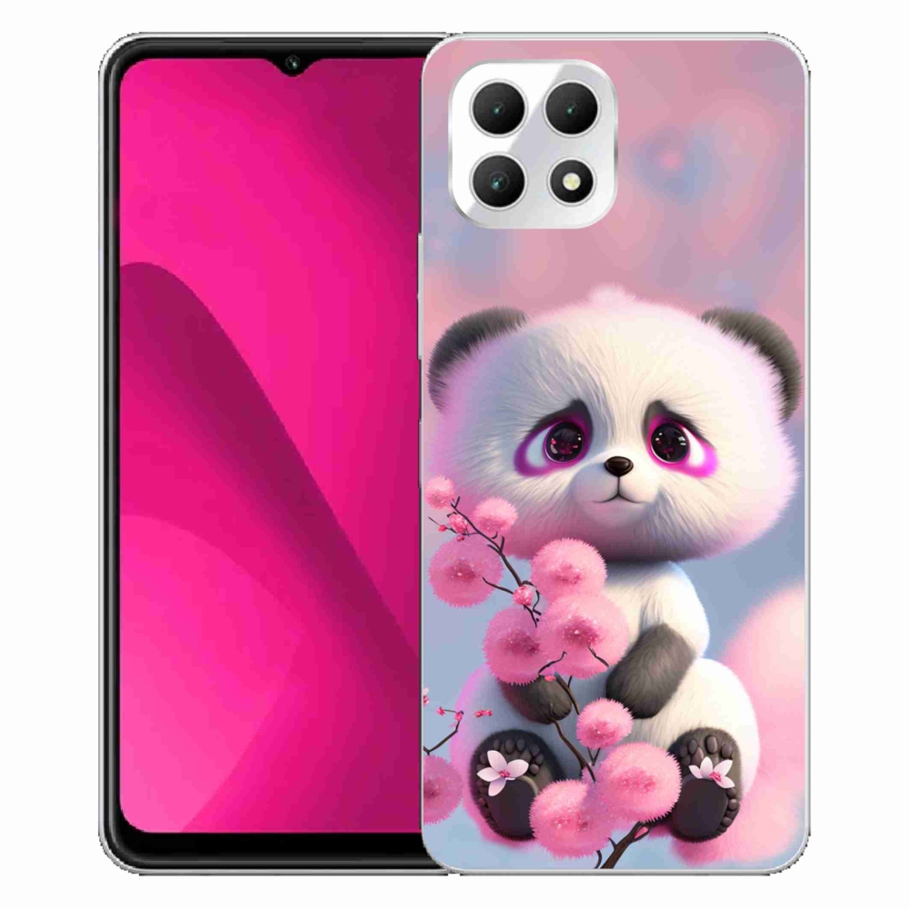 Gelový kryt mmCase na T-Mobile T Phone 2 - roztomilá panda 1
