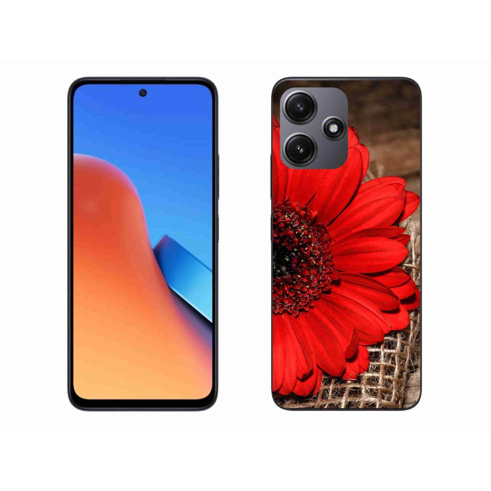 Gelový kryt mmCase na Xiaomi Redmi 12 5G - gerbera