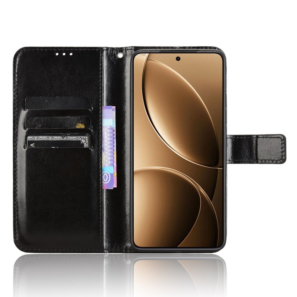 Crazy knížkové pouzdro na Xiaomi Poco F7 Pro 5G/Poco F7 Ultra 5G - černé