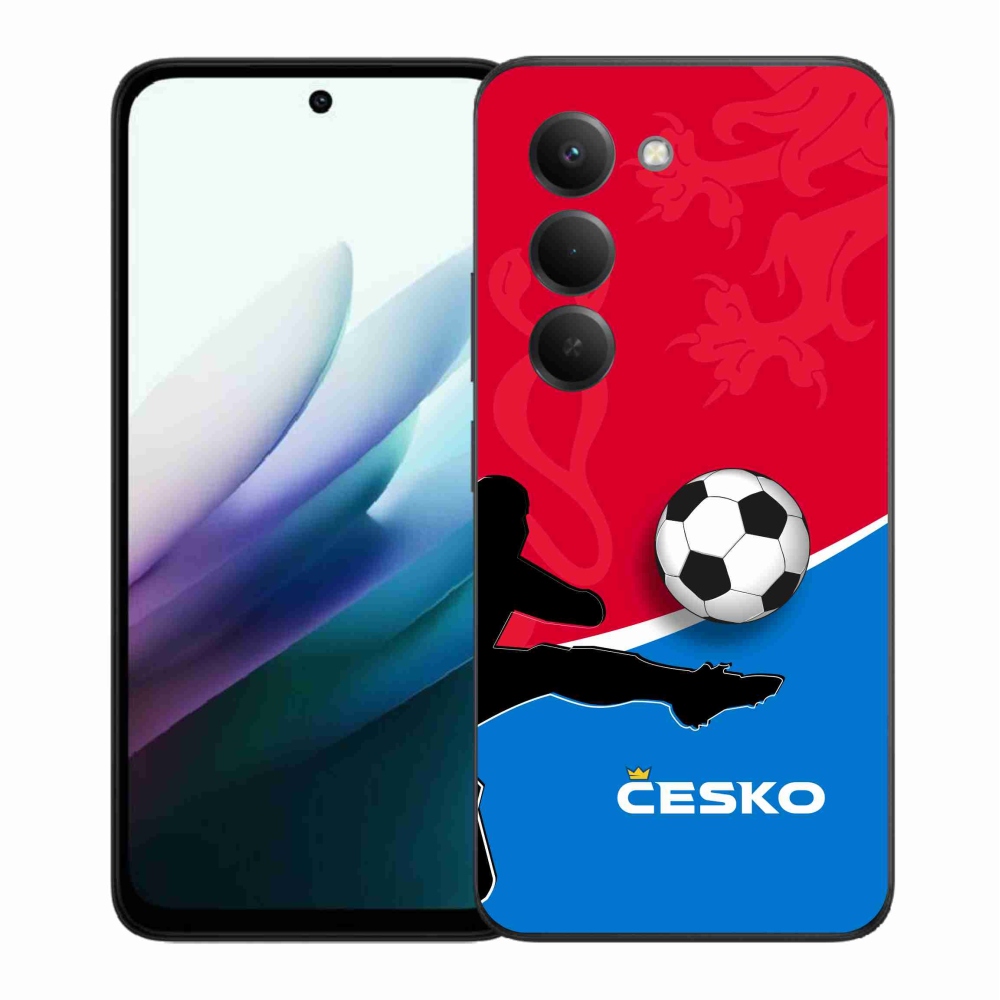 Gelový kryt mmCase na Xiaomi Redmi 15 4G/5G (171mm) - fotbal Česko 2