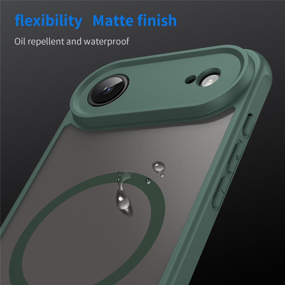 Case matný gelový obal s MagSafe na iPhone 17 Air - zelený