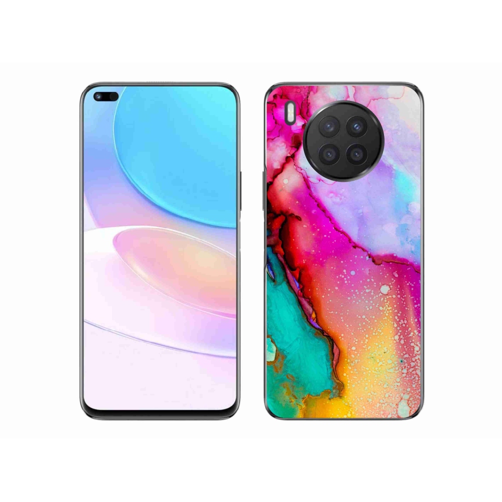 Gelový kryt mmCase na Huawei Nova 8i - abstrakt 24