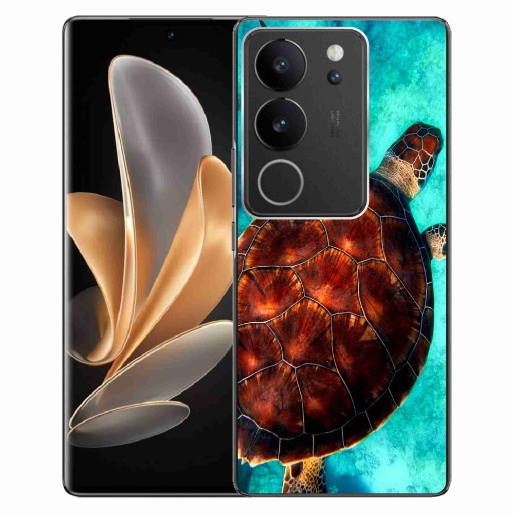 Gelový kryt mmCase na Vivo V29 5G - želva