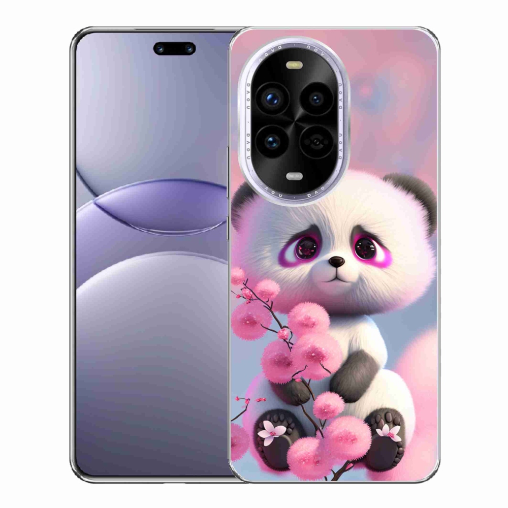 Gelový kryt mmCase na Huawei Nova 13 Pro 5G - roztomilá panda 1