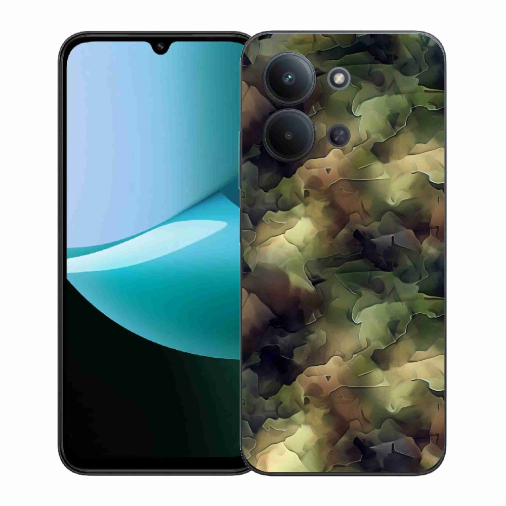 Gelový kryt mmCase na Xiaomi Redmi 15C 4G (171mm)/Poco C85 4G (171mm) - maskáčový vzor 10